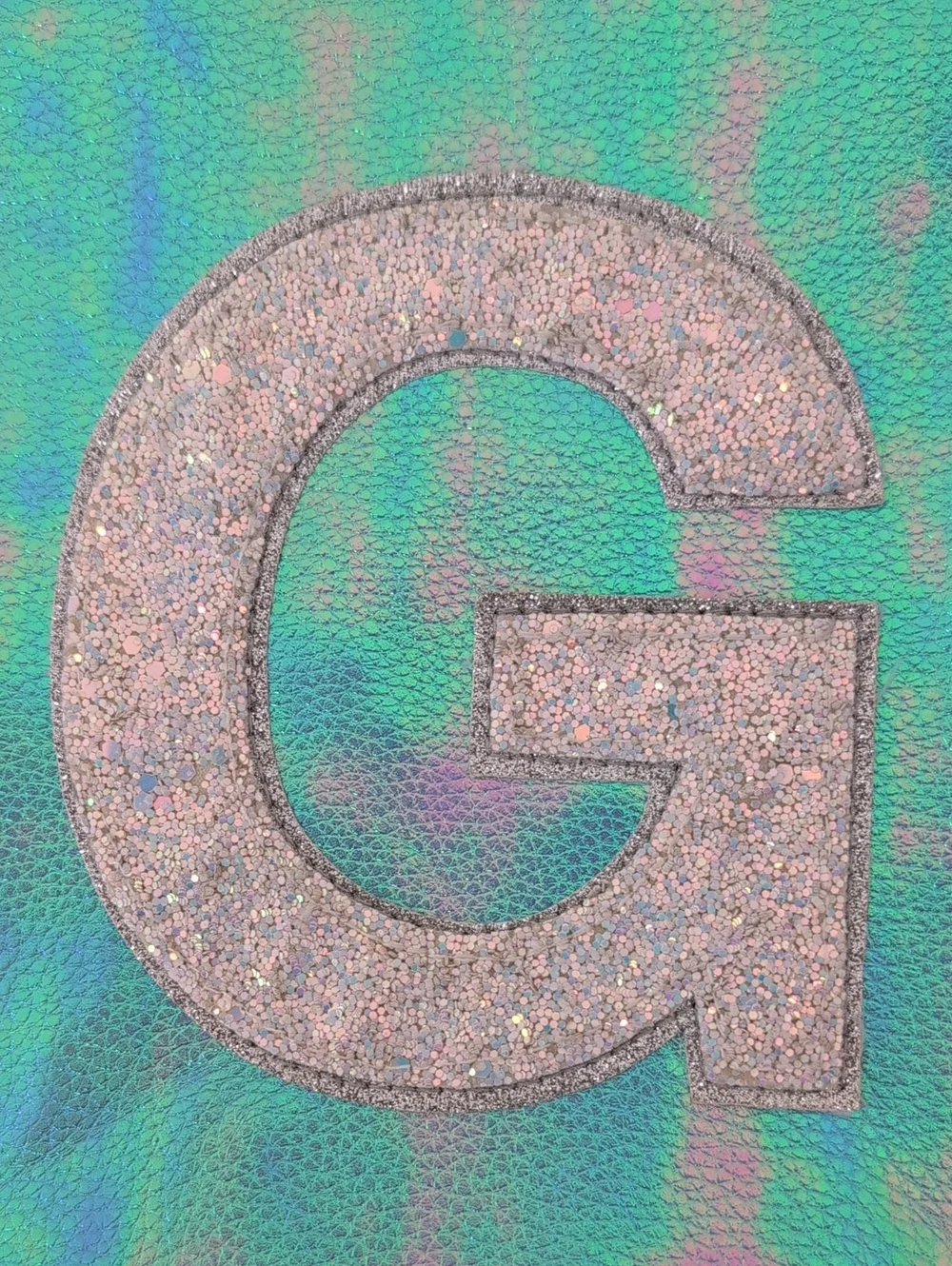 Justice Butterfly Wing Backpack with Silver Glitter G